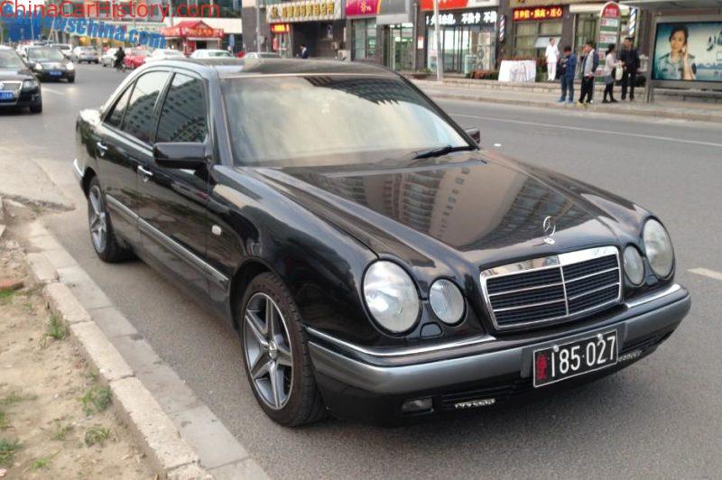 the first geely was a fake mercedes-benz e-class